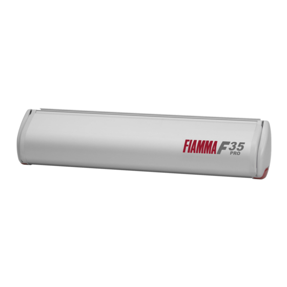 Fiamma F35 PRO Instrucciones De Montaje Y De Uso