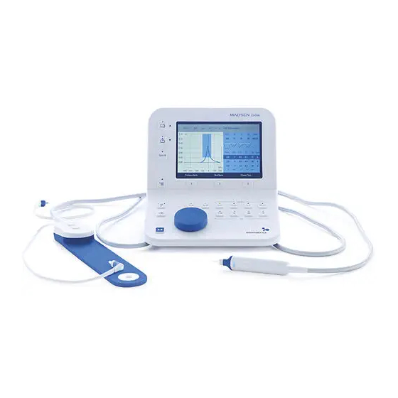 otometrics MADSEN Zodiac Guia Del Usuario