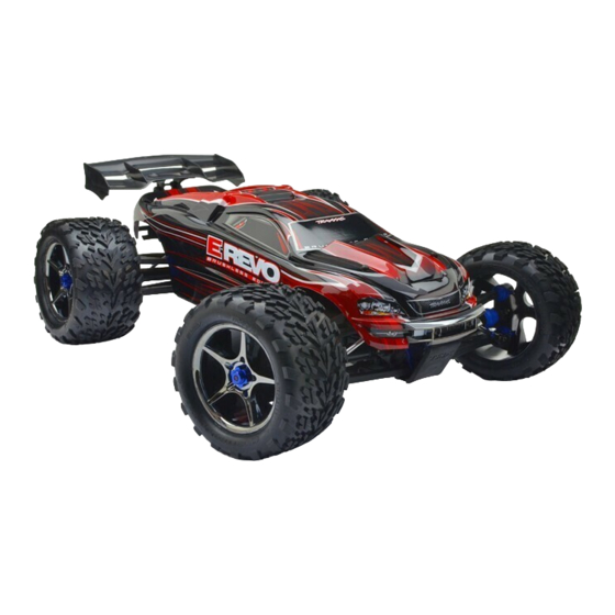 Traxxas E REVO Brushless Edition Manuales