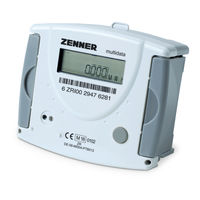 Zenner EnergieTechnik multidata WR3 Manual De Instalacion Y Uso