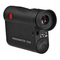 Leica RANGEMASTER CRF 800 Manual Del Usaurio