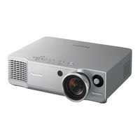 Panasonic PT-AE900E Instrucciones De Funcionamiento