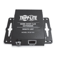 Tripp-Lite B127-100-H Manual Del Propietário