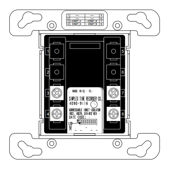 Simplex 4090-9116 Manual Del Usuario