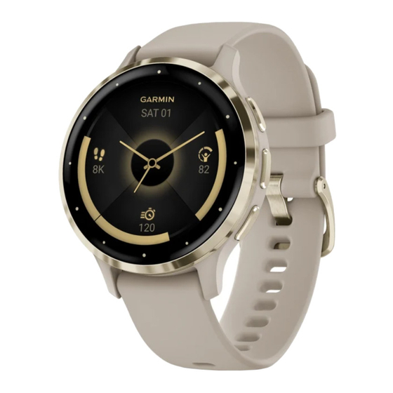 Garmin VENU 3 Serie Manual Del Usuario