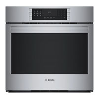 Bosch 800 Serie Manual De Uso Y Cuidado
