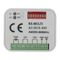 KOOMANDO RX-MULTI 300 A 868 MHz Manual De Instrucciones