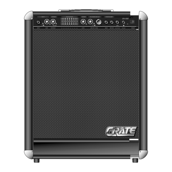 Crate BX-100 Manual Del Propietário