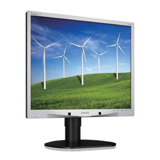Philips Brilliance 19B4L Manual Del Usuario