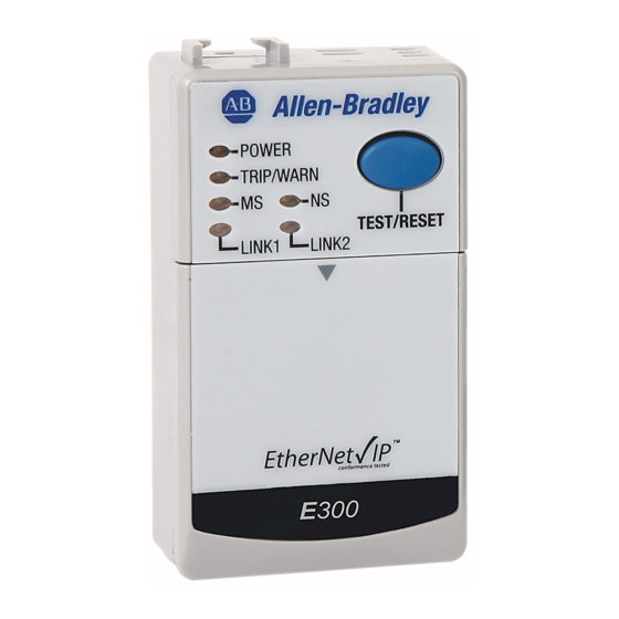 Rockwell Automation Allen-Bradley E300 Instrucciones De Instalación