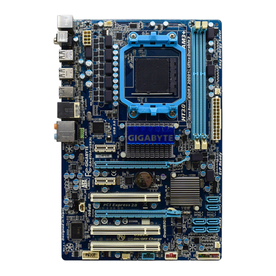 Gigabyte GA-870A-USB3 Manual De Usuario