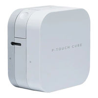 Brother TZe P-TOUCH CUBE P300BT Guia Del Usuario