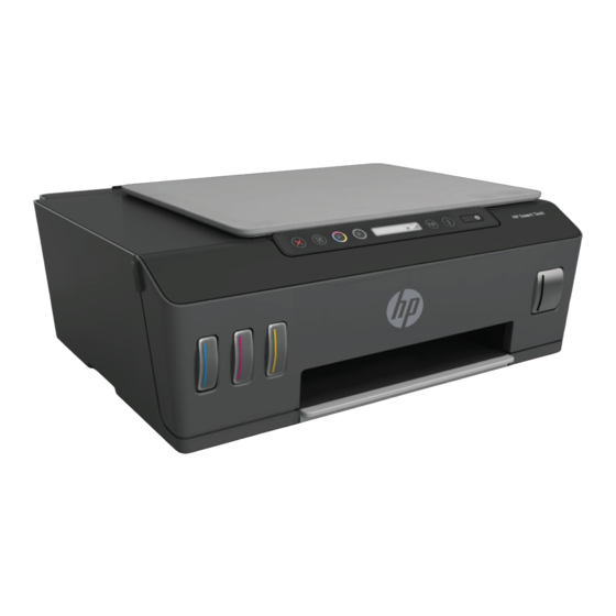 HP Smart Tank Plus 550 Serie Guía De Referencia