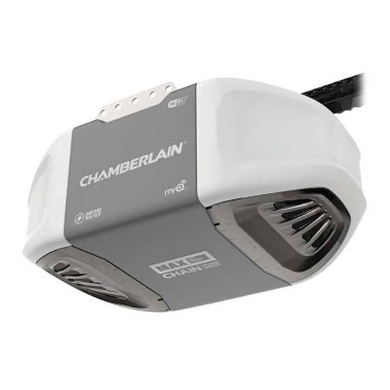 Chamberlain C870 Manual Del Propietário