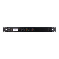 Shure ULX-D Dual and Quad Manual De Instrucciones