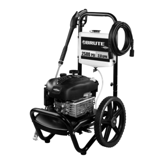 Briggs & Stratton BRUTE 2500 PSI Manuales