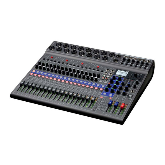 Zoom Live Trak L-20 Manuales