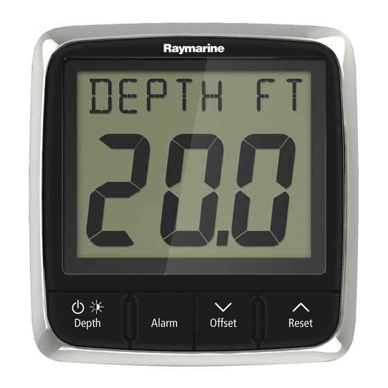 Raymarine i50 Instrucciones De Instalacón Y Manejo