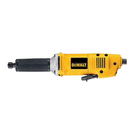 DeWalt DW887 Manual De Instrucciones