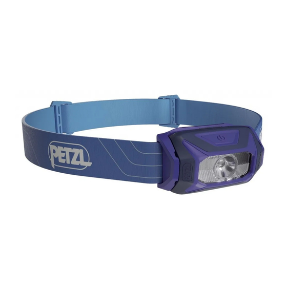 Petzl TIKKINA Manual De Instrucciones