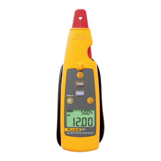 Fluke 771 Instrucciones De Uso