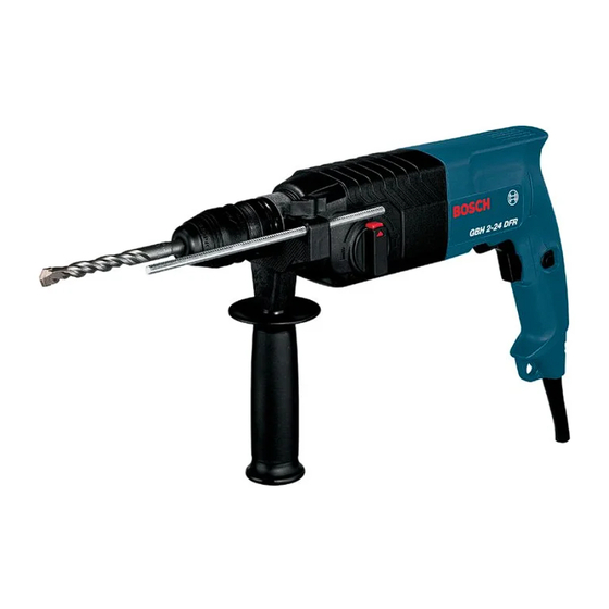 Bosch Professional GBH 2-24 DFR Manual Original