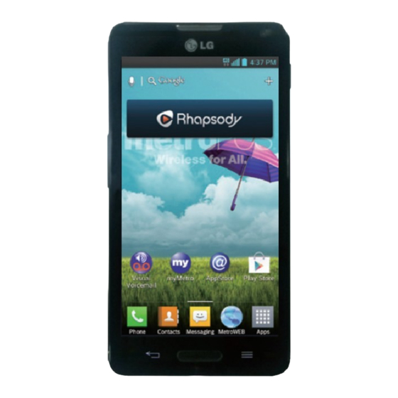 LG Optimus F6 Manuales