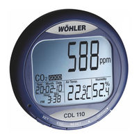 Wohler CDL 110 Manuel De Instrucciones