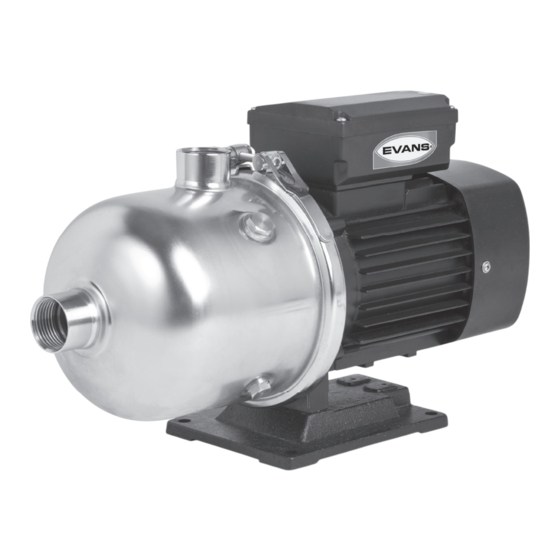 Evans SSXH1ME0075 Manual De Propietario