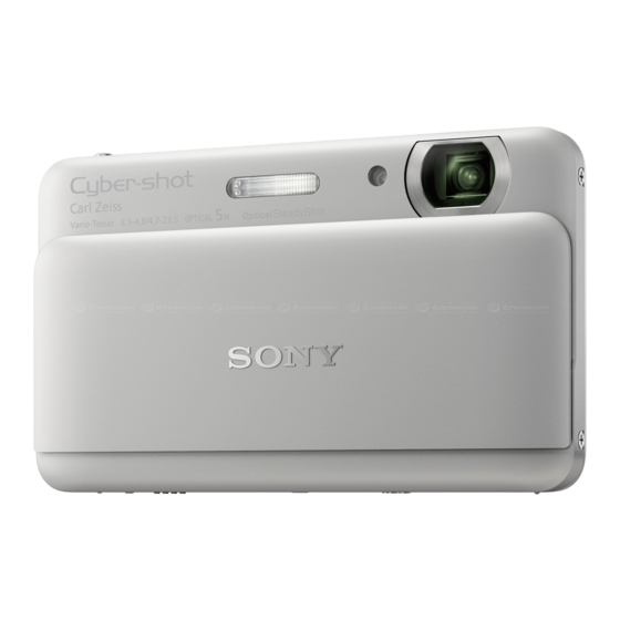 Sony Cyver-shot DSC-TX55 Manuales