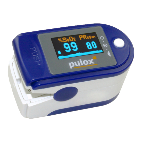PULOX PO-200 Manual De Instrucciones