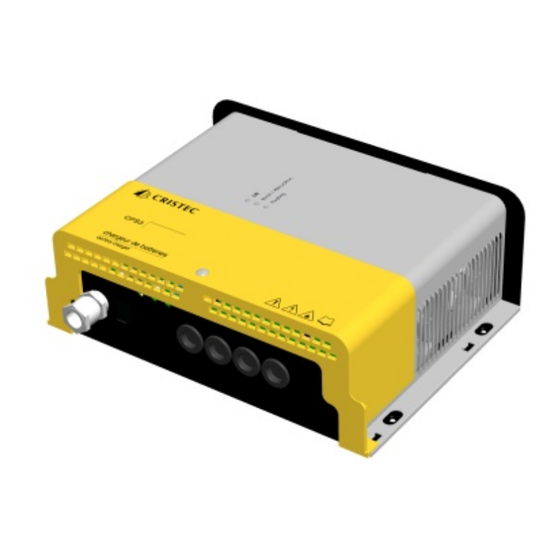 Cristec CPS3 12V/80A Manual De Instrucciones