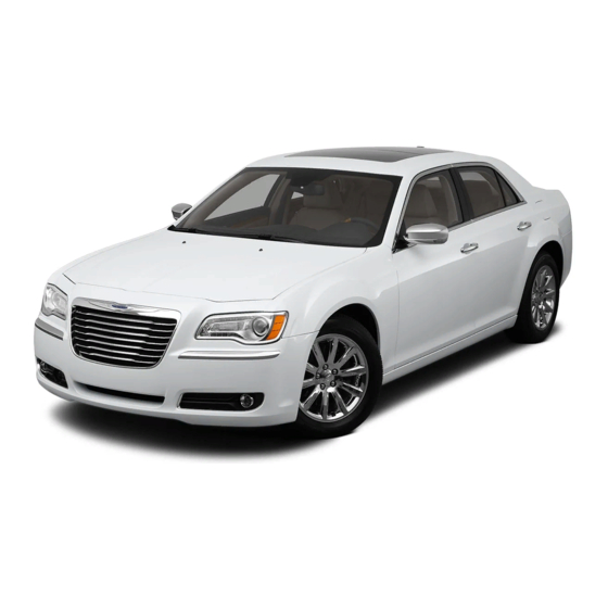 Chrysler 300 2012 Manual Del Propietário