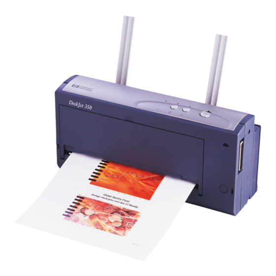 HP DeskJet 350 Serie Guia Del Usuario