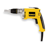 DeWalt DW262 Manual De Instrucciones