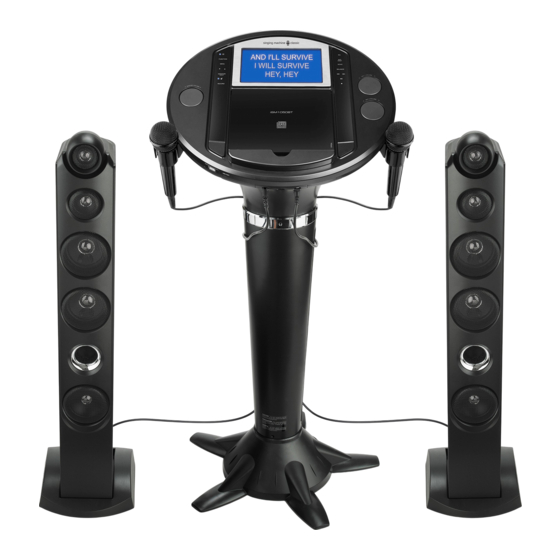 Singing Machine iSM1050BT Manual De Instrucciones