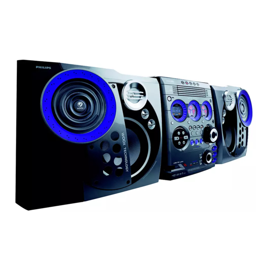 Philips FW-M777 Manual De Instrucciones