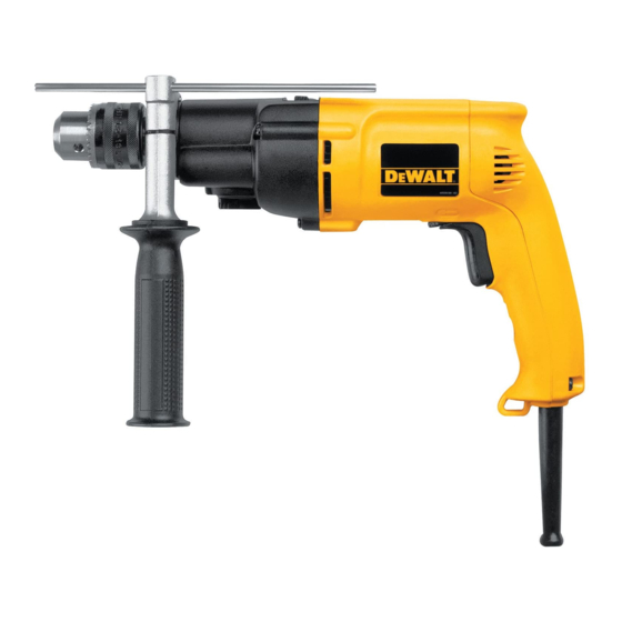 DeWalt DW505 Manuales