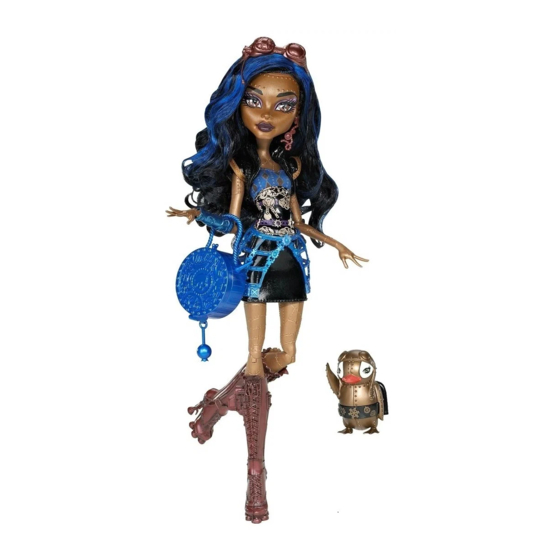 Mattel MONSTER HIGH BDD92 Instrucciones