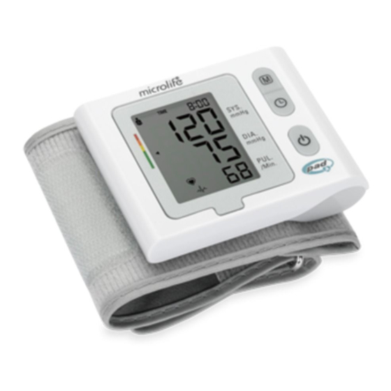 Microlife BP W2 Slim Manual Del Usuario