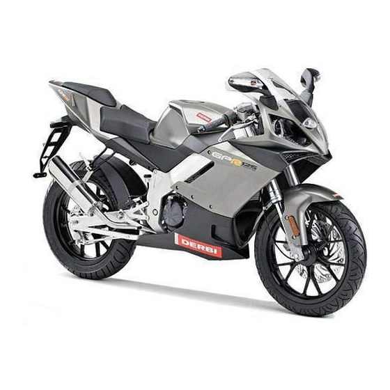 Derbi GPR 125 RACING Manual De Instrucciones