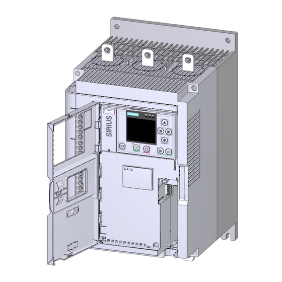 Siemens SIRIUS 3RW55-A Serie Instructivo