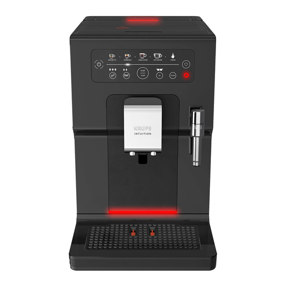 Krups EA870810 Intuition Manual De Instrucciones
