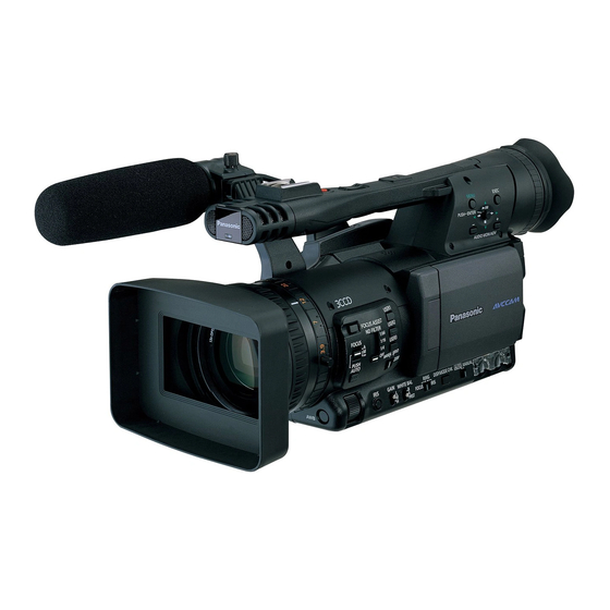 Panasonic Avccam AG-HMC151E Instrucciones De Funcionamiento