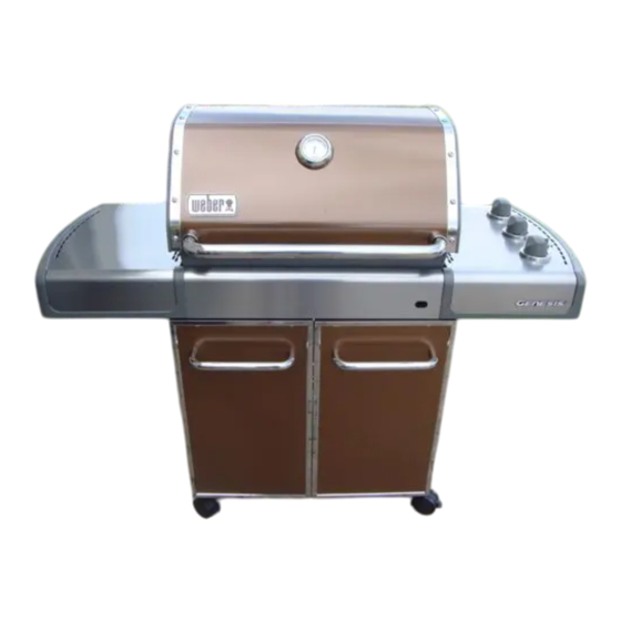 Weber Genesis EP-310 NG Manual Del Propietário