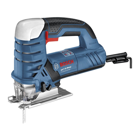 Bosch GST 25 Metal Professional Manual Original
