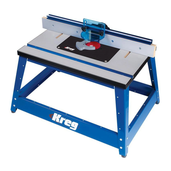 Kreg PRS2100 Manual Del Propietário