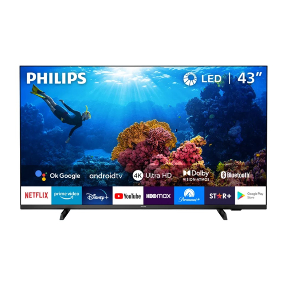 Philips 43PUD7406 Manual Del Usuario