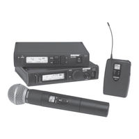 Shure ULX Serie Manual Del Usuario