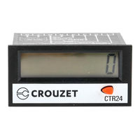 Crouzet CTR24-2351 Manual Del Usuario